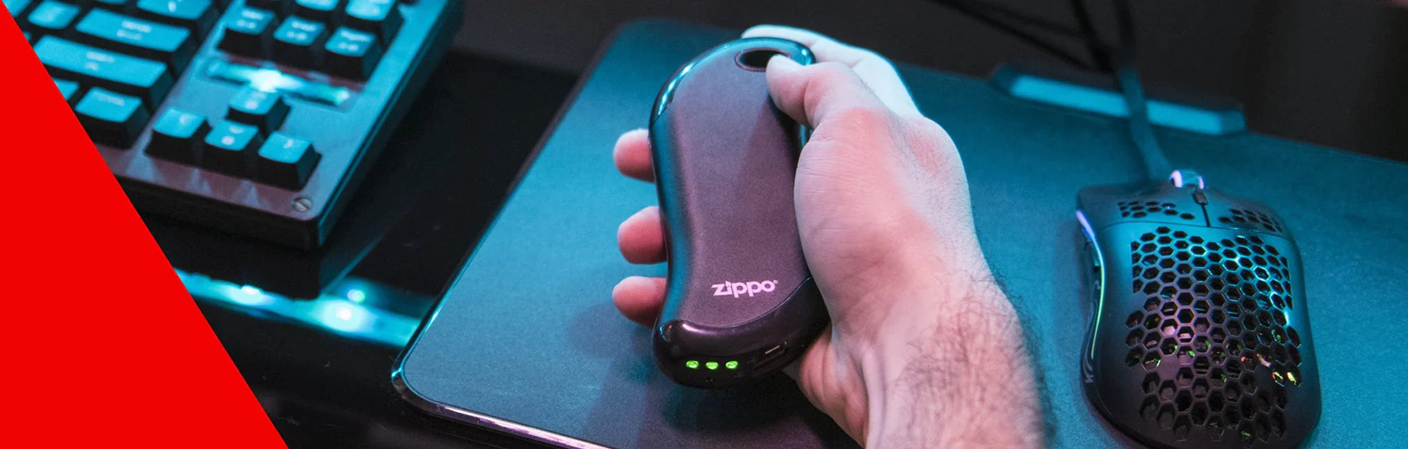 ZIPPO Chauffe-main rechargable avec chargeur portable HeatBank 9S Plus