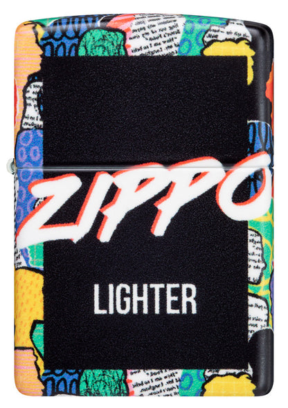 Motif Foule Zippo