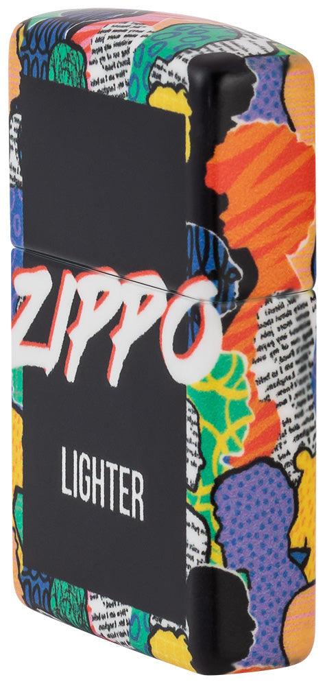 Motif Foule Zippo