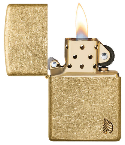 Flamme Armor® Tumbled Brass